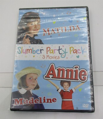 3 -Movie Slumber Party Pack: Matilda/Annie/Madeline (DVD)-image