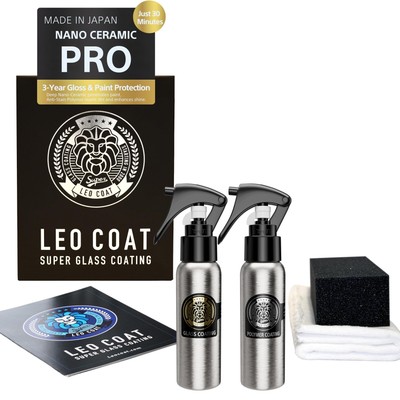 2-Layer Nano-Glass Ceramic Coating [Made in Japan] – 3-Year Gloss & Protectio...-image