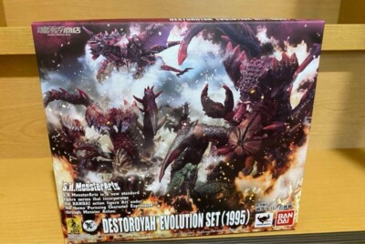S.H.MonsterArts Destroyah Evolution Set 1995 Bandai Spirits Godzilla vs figure-image