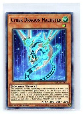 Yugioh Legendary Duelists: Season 2 #LDS2-EN032 Cyber Dragon Nachster Ultra-image