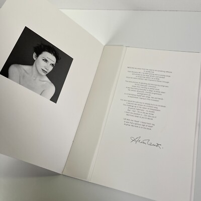 Annie Lennox Medusa PROMO Music Album Promotional Brochure Book & Audio CD 1995-image