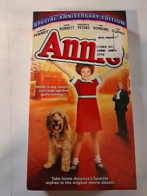 ANNIE (VHS, 2004, Special Anniversary Edition) Aileen Quinn Brand New Sealed-image