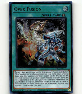 Yugioh Over Fusion 25th Anniv. Tin: Dueling Heroes Mega Pack-image