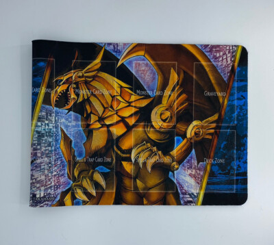 Two Lightly Used Yugioh Playmats!-image