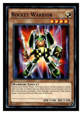 2016 Yu-Gi-Oh! #LDK2-ENJ13 Rocket Warrior-image