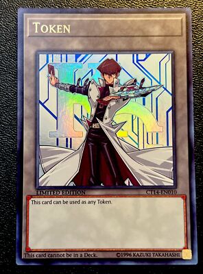 SETO KAIBA CORP Token CT14-EN010 NM Ultra Rare LIMITED EDITION YuGiOh Card!-image