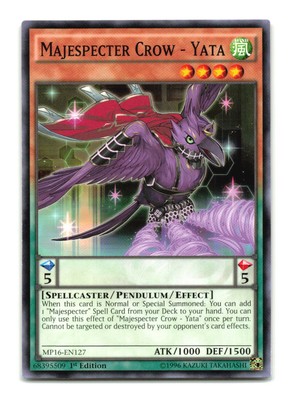 Majespecter Crow - MP16-EN127 1st Edition - YuGiOh-LP-image