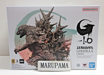 New S.H.MonsterArts GODZILLA -1.0 2023 Action Figure Toy Movies Black-image