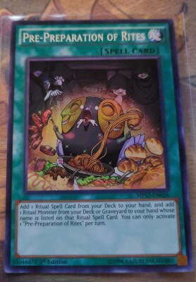 Yu-Gi-Oh! TCG Pre-Preparation of Rites 2017 Mega-Tin Mega Pack MP17-EN034 1st...-image