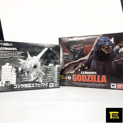 S.H. MonsterArts Godzilla 1995 Birth Ver & Godzilla Effect 2-image