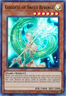 Goddess of Sweet Revenge - LC06-EN001 - Ultra Rare - Limited Edition - Near Mint-image
