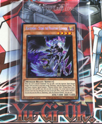 YuGiOh Blackwing - Sudri the Phantom Glimmer MP23-EN155 Prismatic Secret Rare-image