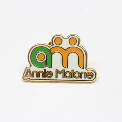 Annie Malone Pin Lapel Enamel Collectible-image