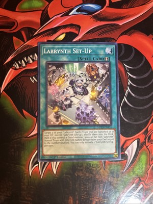 Yugioh Labrynth Set-Up MP23-EN234 1st Edition Near Mint 2023 Mega Tin Mega Pack-image
