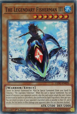 Yugioh The Legendary Fisherman III LEDU-EN020 Common 1st Edition-image