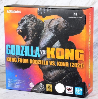 Authentic Bandai S.H.MonsterArts KONG from Movie [Godzilla vs. Kong] (2021) -image