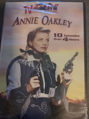 TV Classic Westerns DVD Annie Oakley 10 Episodes. Sealed-image