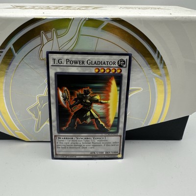 T.G. Power Gladiator LC5D-EN214 Common 1st-Mint Legendary Collection 5D's YuGiOh-image