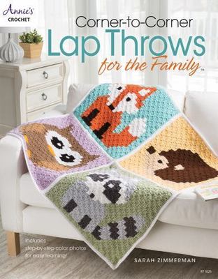 Corner-to-Corner Lap Throws For the Family (Annies Crochet) by  in New-image