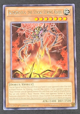 Yugioh TCG - Kumongous the Sticky String Kaiju - MP16-EN099 - NM - 1st Ed 2016-image