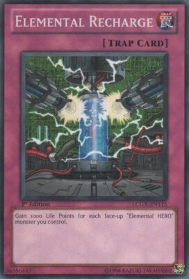 Elemental Recharge - LCGX-EN115 - Common - 1st Edition x1 - Moderately Played-image