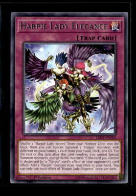 Legendary Duelists: Sisters of the Rose #LED4-EN005 Harpie Lady Elegance-image