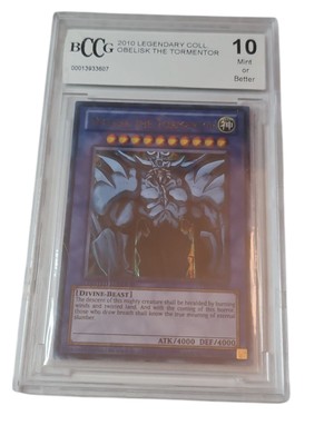 Obelisk The Tormentor 2010 BCCG 10 MINT Legendary Collection God Card LC01-EN001-image