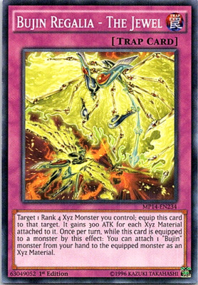 Bujin Regalia - The Jewel MP14-EN234 Yu-Gi-Oh! Light Play 1st Edition-image