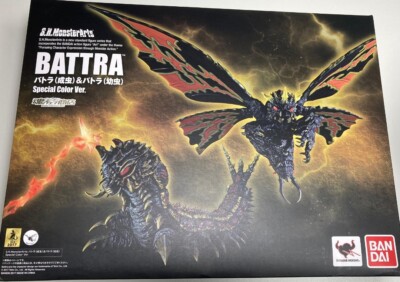 S.H.MonsterArts Battra Adult and Larva Special Color Ver. figure bandai From Jp-image