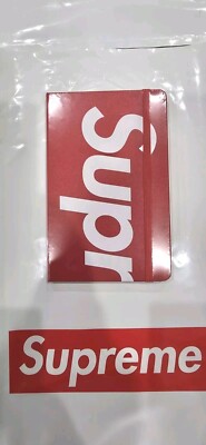 SUPREME/MOLESKIN NOTEBOOK RED OS FW24 WEEK 6 (100% AUTHENTIC) BRAND NEW-image
