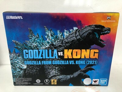 IN HAND! S.H.MonsterArts Godzilla vs Kong 2021 Godzilla Figure AUTHENTIC BANDAI-image