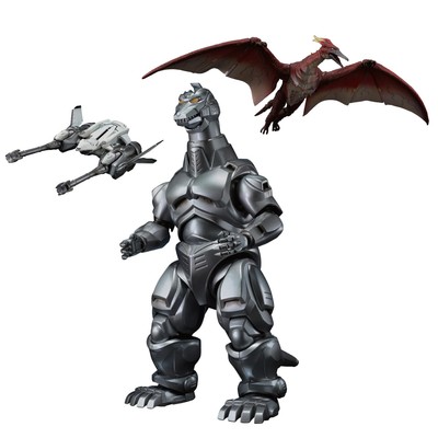 TAMASHII NATIONS - Godzilla vs. Mechagodzilla - Mechagodzilla & Garuda & Fire Ro-image