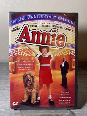 Annie (DVD Special Anniversary Edition)  New/Sealed-image