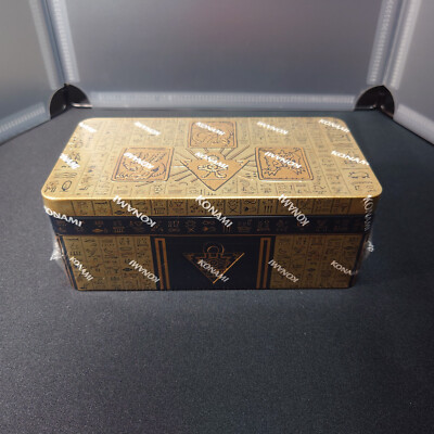 Yugioh 2022 Tin of the Pharaoh’s Gods BOX 3 Mega Packs Factory sealed EU-image