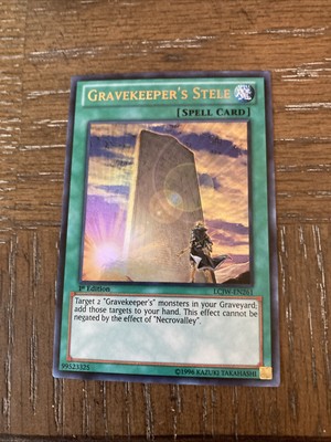 Gravekeeper's Stele LCJW-EN261 Yu-Gi-Oh Legendary Collection 4: Joey's World-1st-image