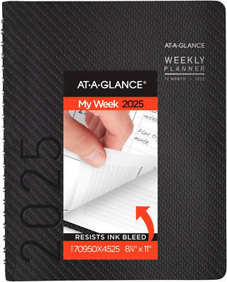 2025 Appointment Book Planner, Weekly & Monthly, 8-1/4