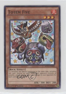 Totem Five 1st Ed. YuGiOh Mega-Tins Mega Pack #MP17-EN088 06pr-image