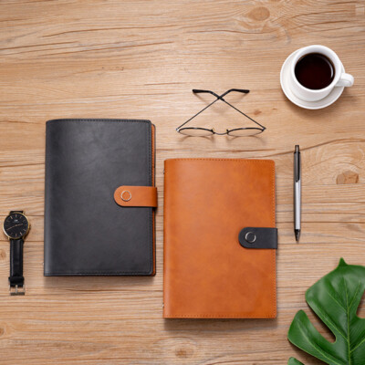 Refillable 160 Page PU Leather Vintage Journal A5 Notebook Paper Writing Diary-image