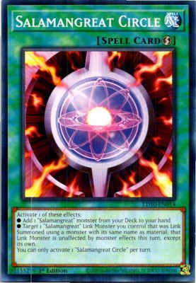 Salamangreat Circle #LD10-EN014 Yugioh Lightly played 1st Edition-image