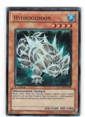 Yugioh Hydrogeddon, lcgx-en190 Ultra Rare German Excellent 1st edition-image