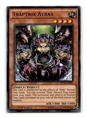 Traptrix Atrax - MP14-EN085 1st Edition Rare - YuGiOh-LP-image