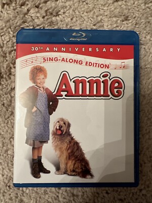 Annie (1982) - 30th Anniversary Sing-Along Edition Blu-Ray - Gently Used-image