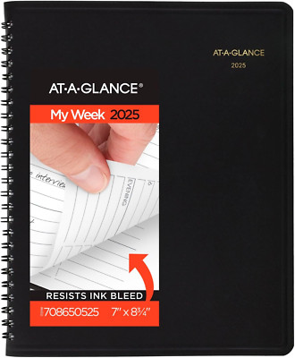 2025 Appointment Book Planner, Weekly, 7