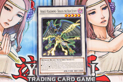 Yugioh Assault Blackwing - Sohaya the Rain Storm MP17-EN096 1st Edition Common-image