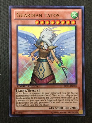 Yu-Gi-Oh TCG #LC03-EN003 Guardian Eatos Limited Edition Ultra Rare LP-image