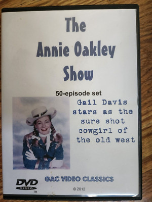 The Annie Oakley Show DVD 50 episode set western-image