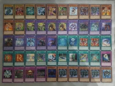 Yugioh Legendary Collection 2 LCGX HERO Job Lot-image