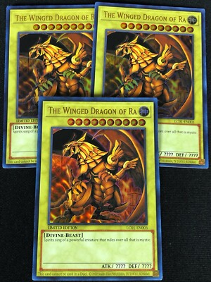 YUGIOH THE WINGED DRAGON OF RA LC01-EN003 ULTRA X3 (NM)-image