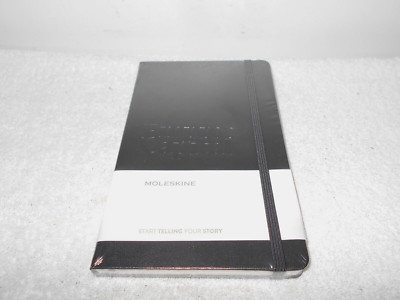 MOLESKINE NEW! SEALED EMPROS CAPITAL LEATHER BOUND 5.25X8.25 PLANNER BOOK-image