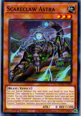 Yu-Gi-Oh Yugioh Scareclaw Astra MP23-EN065 Mega Tin 2023 Dueling Heroes-image